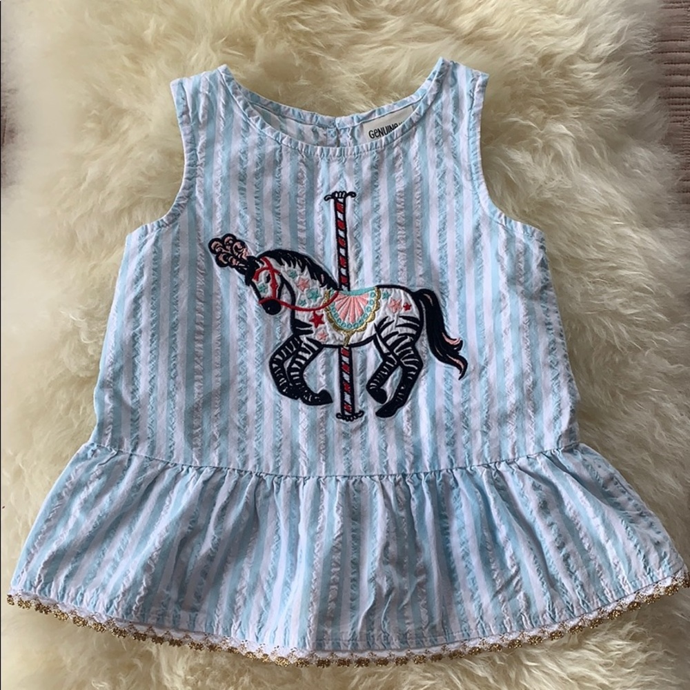 Genuine Kids by Oshkosh Carousel Top and Shorts